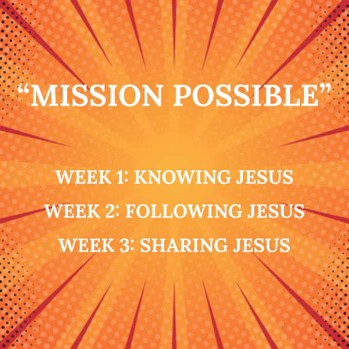 Starburst with Mission statement